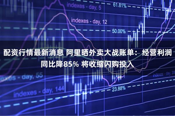 配资行情最新消息 阿里晒外卖大战账单：经营利润同比降85% 将收缩闪购投入